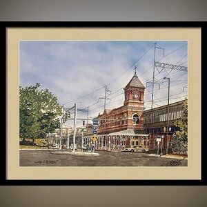 Wilmington Train Station by Larry S.Anderson